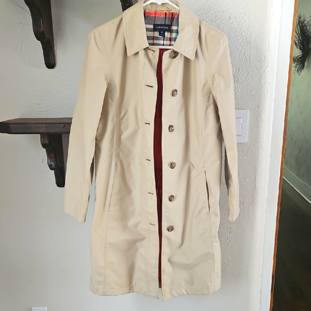 Land's End // Khaki Trench Coat